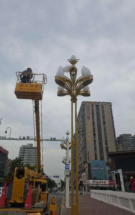 射阳县城市路灯管护所：微光成炬，护航青春赶考路