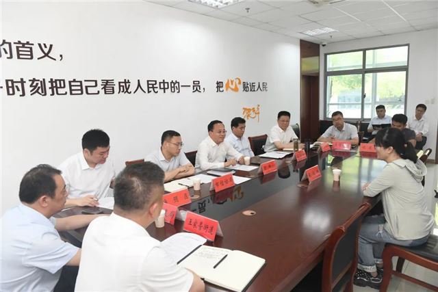 江苏省淮安市长顾坤到市信访局开展接访活动