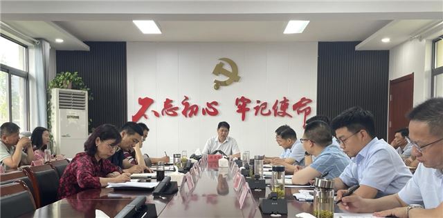 林湖乡召开月度工作例会