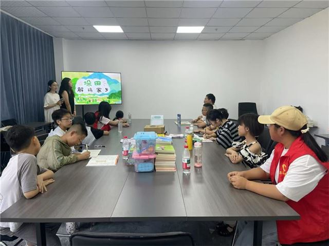 解码家乡·垛田奇遇记——暑托班开展特色文